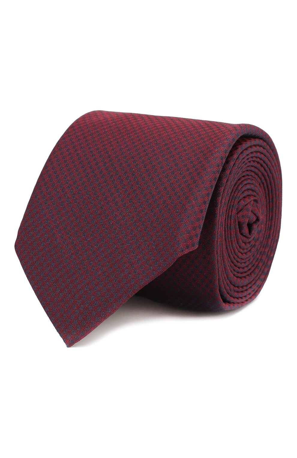 Шелковый галстук HUGO красного цвета по цене 4500 руб., арт. 50405954/TIE CM 6 10216627 01, фото 1 Шелковый галстук HUGO, арт. 50405954/TIE CM 6 10216627 01, фото 1
