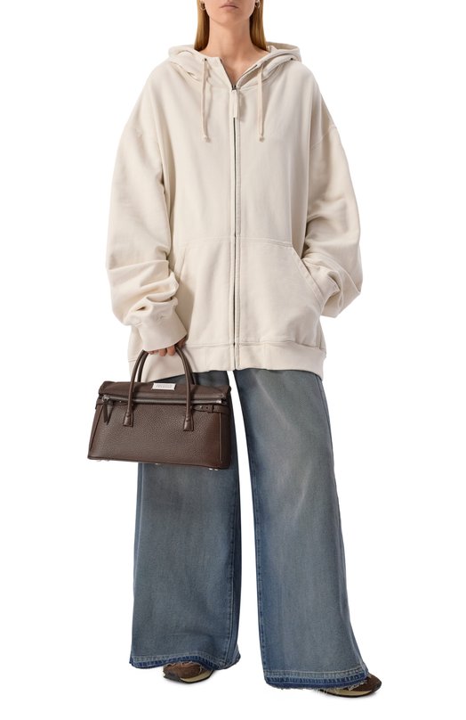 Сумка 5AC medium Maison Margiela SB2WD0076/P4348 Коричневый  SB2WD0076/P4348 Фото 7