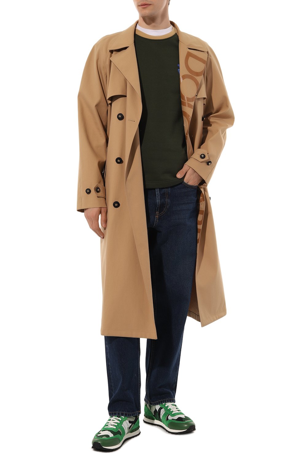 Комбинированные кроссовки rockrunner VALENTINO, арт. 1Y2S0723QRK, фото 2