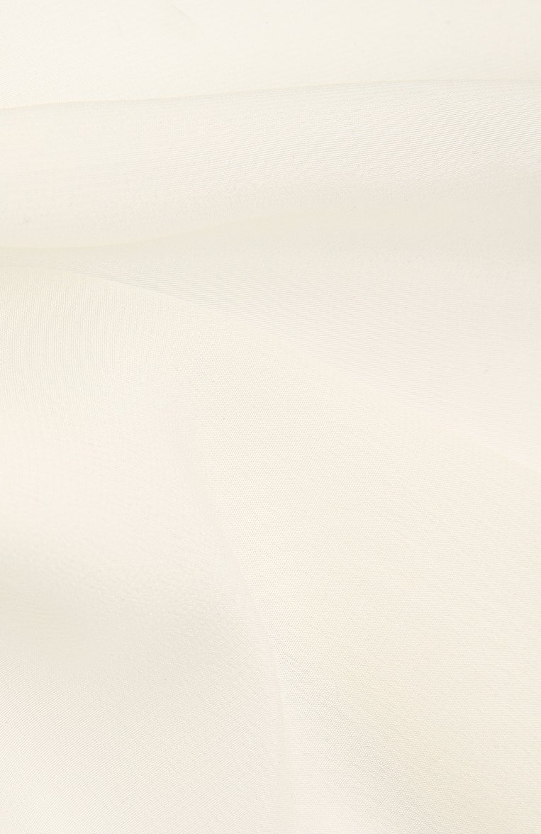 Мужской шелковый платок LANVIN белого цвета, арт. 3803/HANDKERCHIEF | Фото 2 (Материал: Текстиль, Шелк; Нос: Не проставлено)