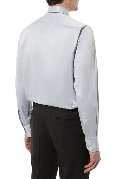 Хлопковая сорочка STEFANO RICCI, арт. MC003678/R600, фото 5