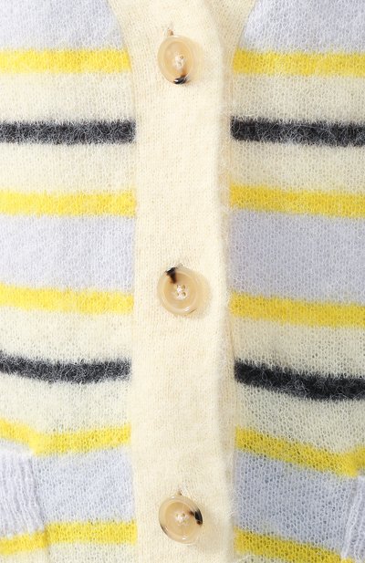 Кардиган ACNE STUDIOS желтого цвета по цене 38550 руб., арт. A60148/W, фото 5 Кардиган ACNE STUDIOS, арт. A60148/W, фото 5