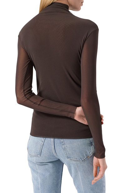 Водолазка D.EXTERIOR коричневого цвета по цене 19950 руб., арт. 61821, фото 4 Водолазка D.EXTERIOR, арт. 61821, фото 4