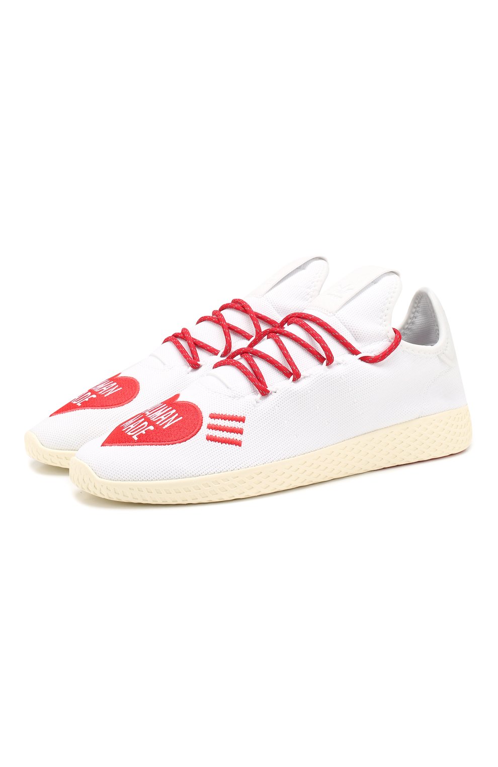Текстильные кеды tennis hu human made ADIDAS ORIGINALS BY PHARRELL WILLIAMS, арт. EF2392, фото 1