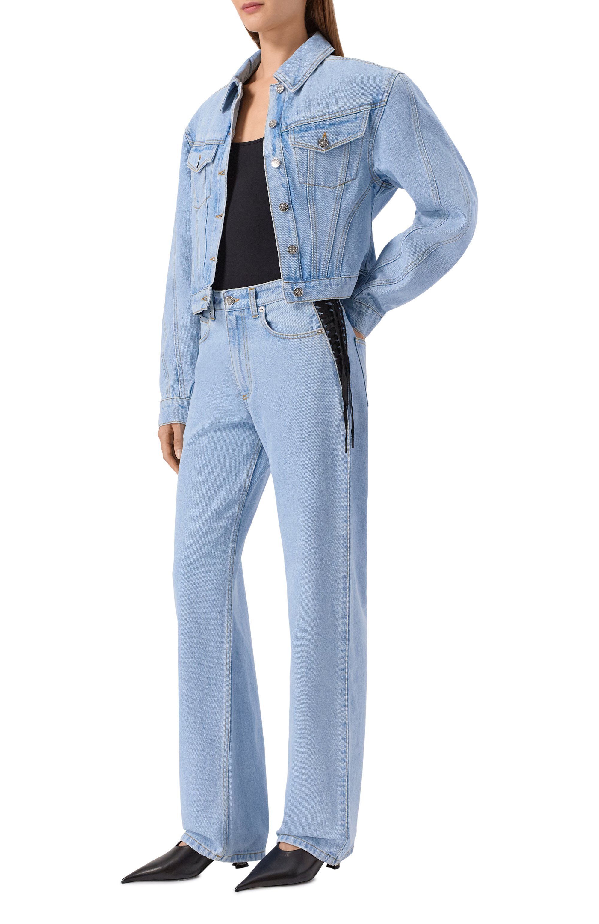 Джинсы MUGLER, арт. 25P6PA0486211, фото 2