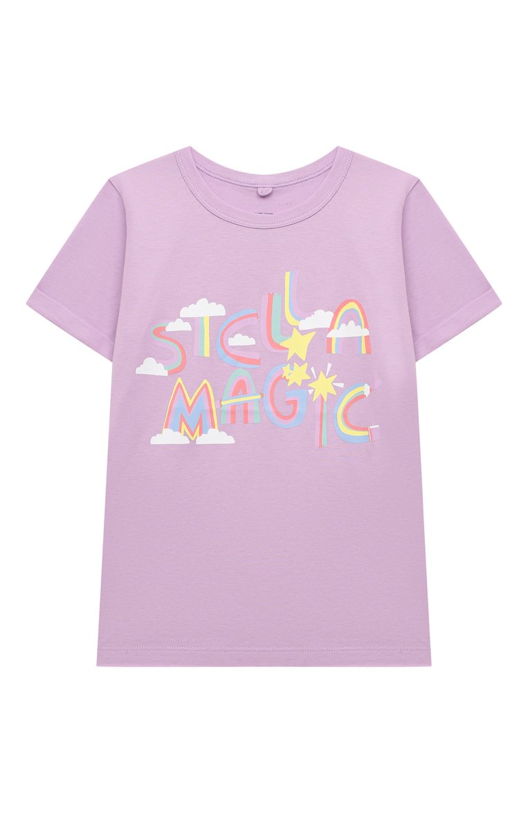 Хлопковая футболка STELLA MCCARTNEY, арт. TT8D51, фото 1