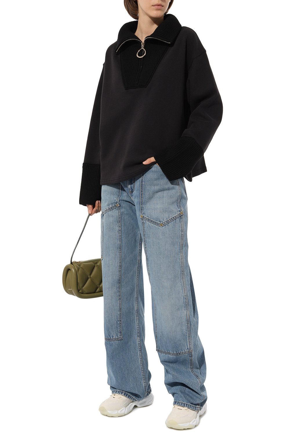 Хлопковый пуловер DONDUP, арт. F476/KF0206D XXX, фото 2