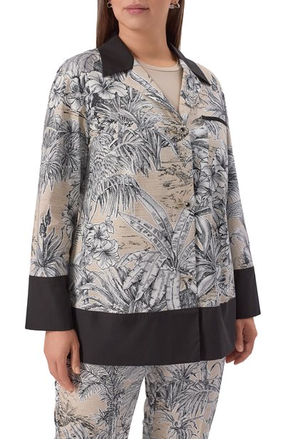 Хлопковая рубашка MARINA RINALDI, арт. P0LTAVA, фото 3