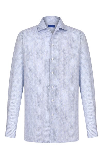 Мужская льняная рубашка MVST, арт. M26.CSM.B404/819-LINEN
