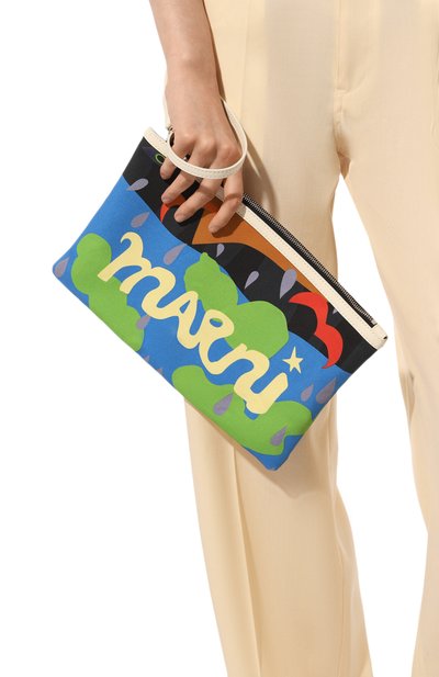 Клатч bey marni x no vacancy inn MARNI, арт. PHMP0036U0 P5763, фото 2