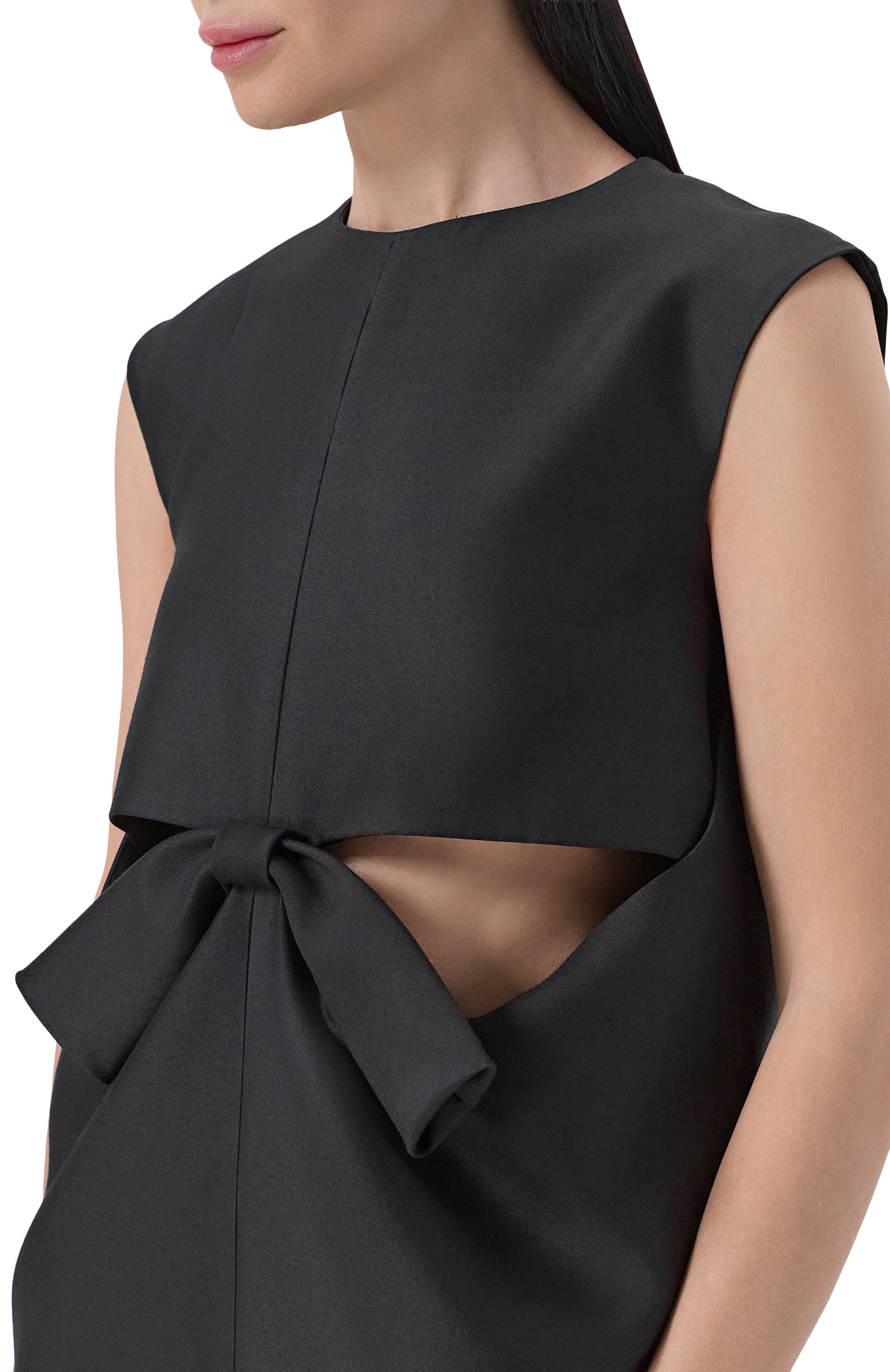 Платье из шерсти и шелка BALENCIAGA, арт. 872111/TUT22, фото 4