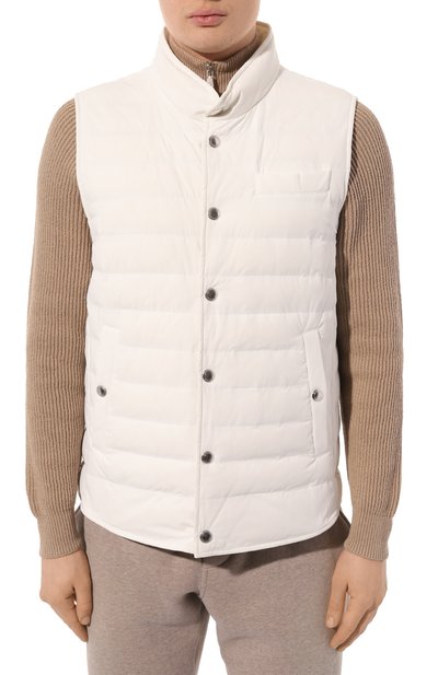 Пуховый жилет BRUNELLO CUCINELLI, арт. MM403B2217, фото 3