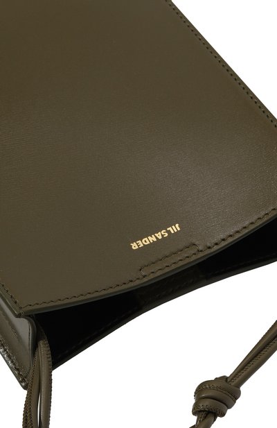 Сумка tangle JIL SANDER хаки цвета по цене 89950 руб., арт. J07WG0001-P4841, фото 3 Сумка tangle JIL SANDER, арт. J07WG0001-P4841, фото 3