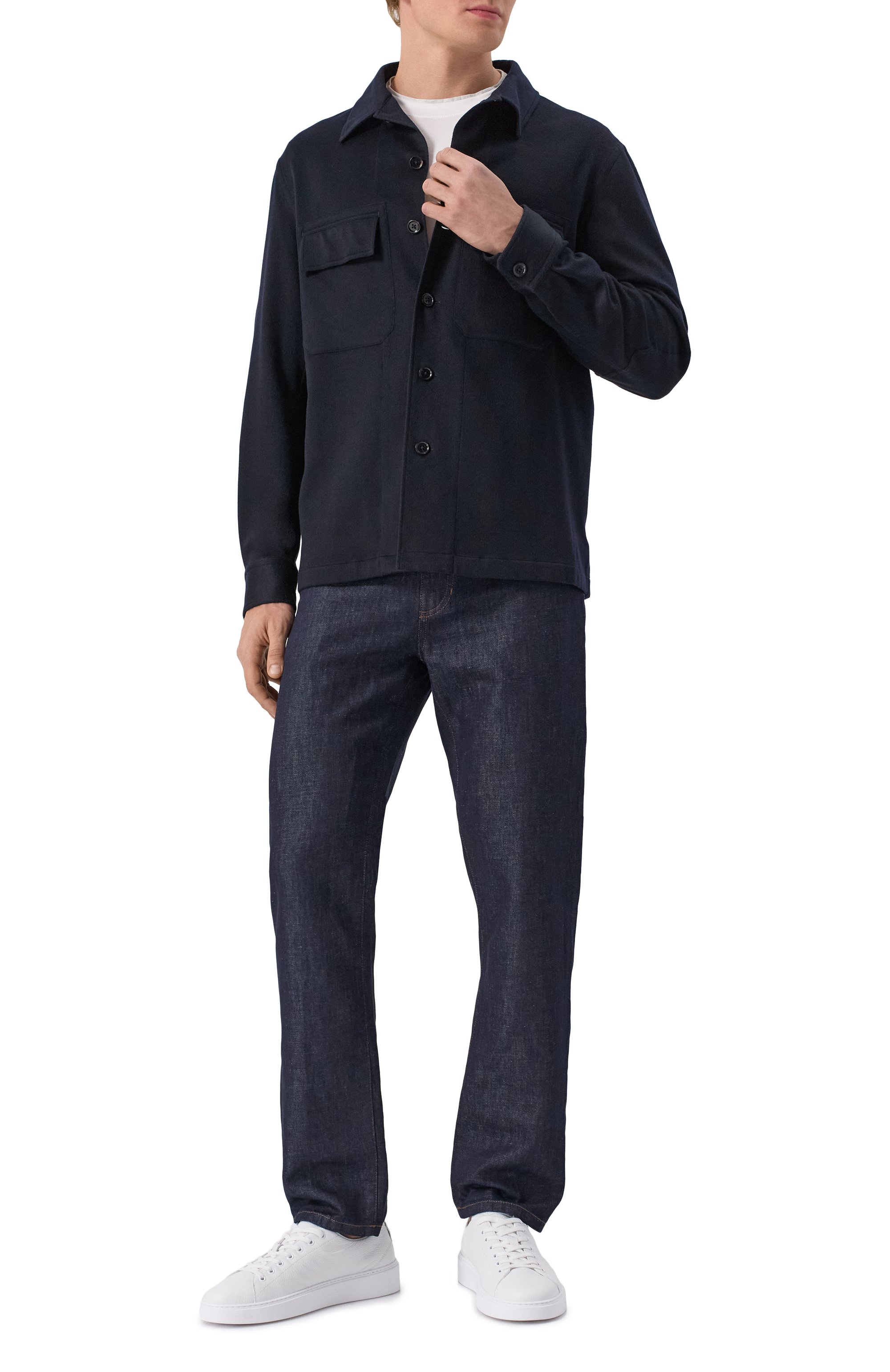 Кашемировая куртка-рубашка ZEGNA, арт. S0T6B/E8V46, фото 2