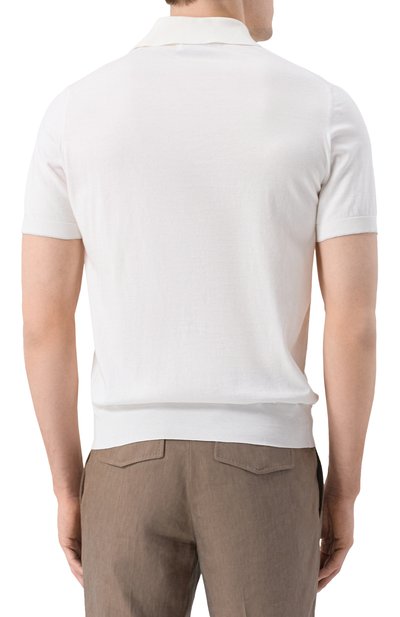 Хлопковое поло BRUNELLO CUCINELLI, арт. M29800125, фото 4