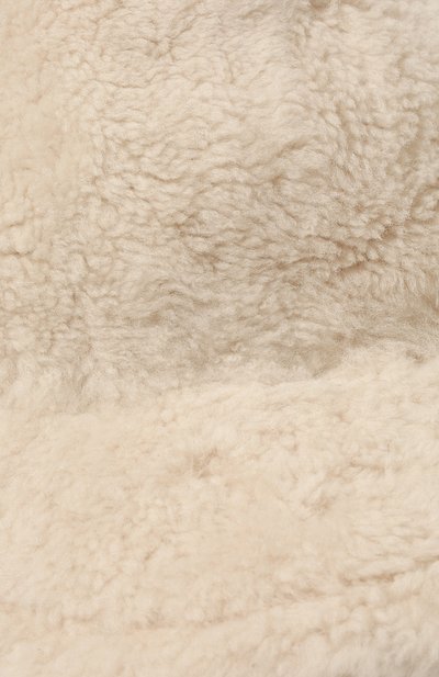 Меховая бейсболка из овчины YVES SALOMON, арт. 23WAA157XXMECL, фото 4