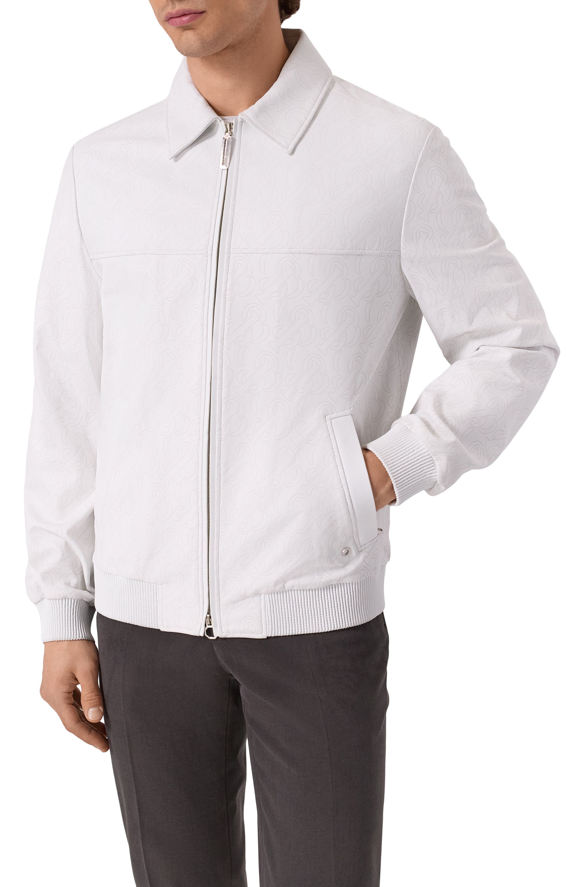 Кожаный бомбер STEFANO RICCI, арт. M7J5100176/NPVESR, фото 3