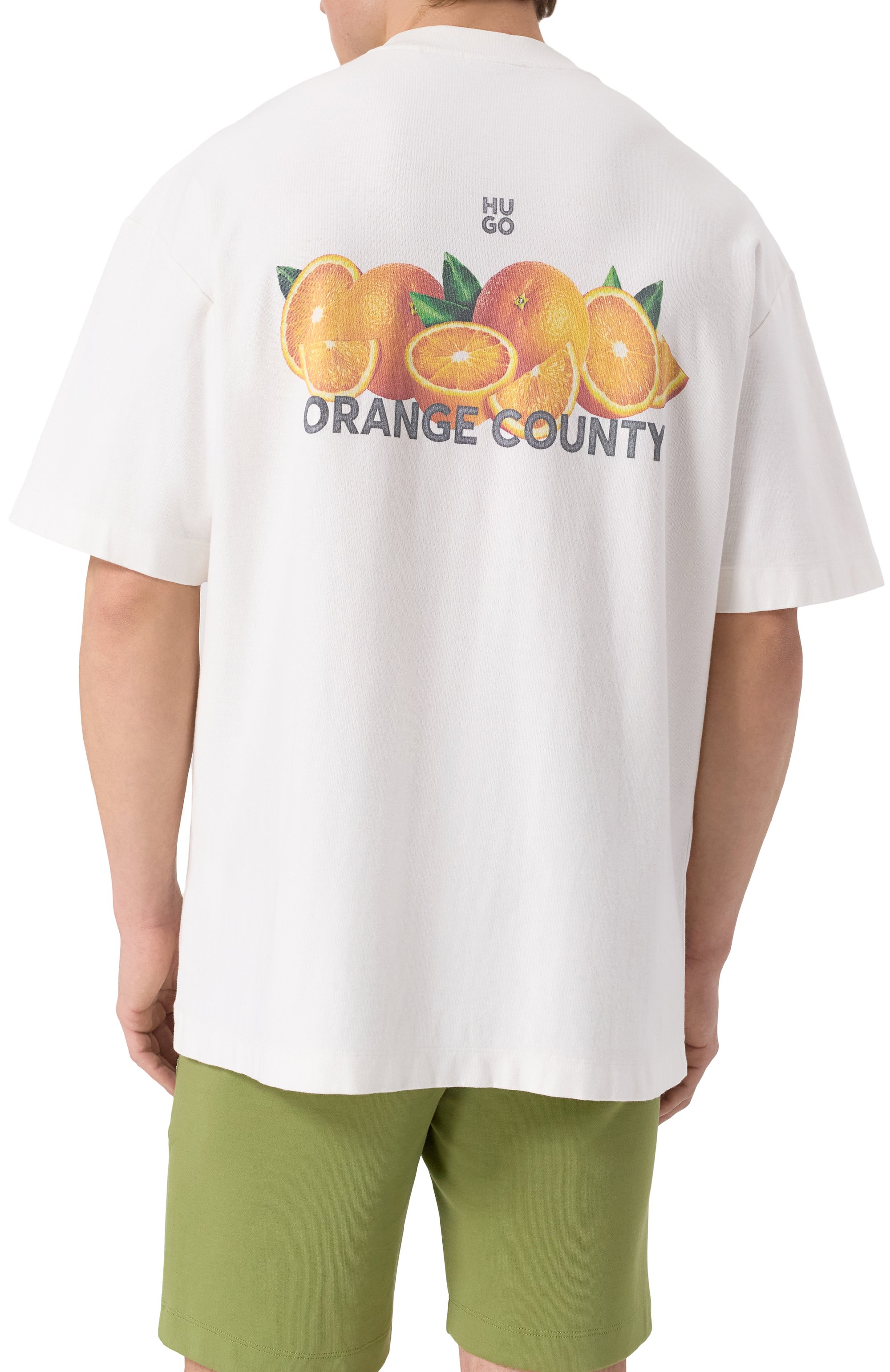 Хлопковая футболка HUGO, арт. 50537576, фото 4