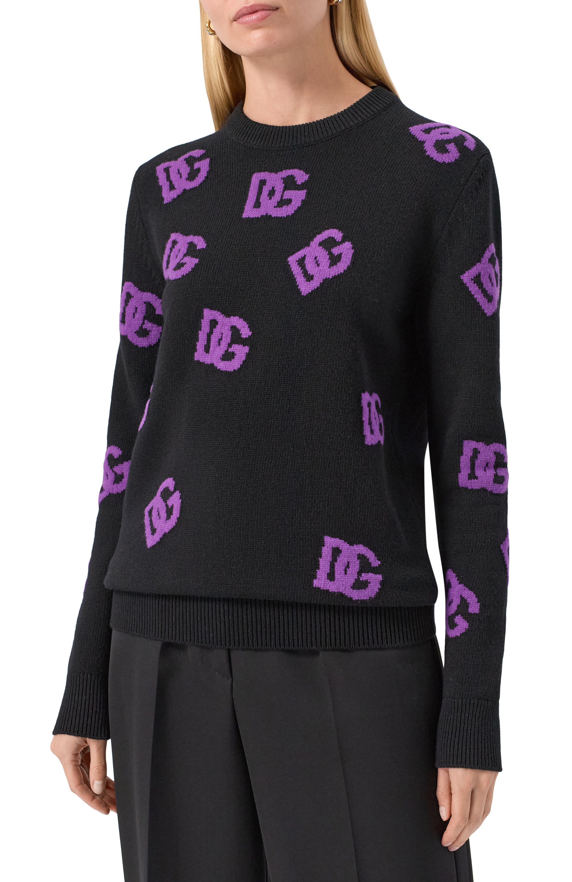 Шерстяной свитер DOLCE & GABBANA, арт. FXX06T/JCVYX, фото 3