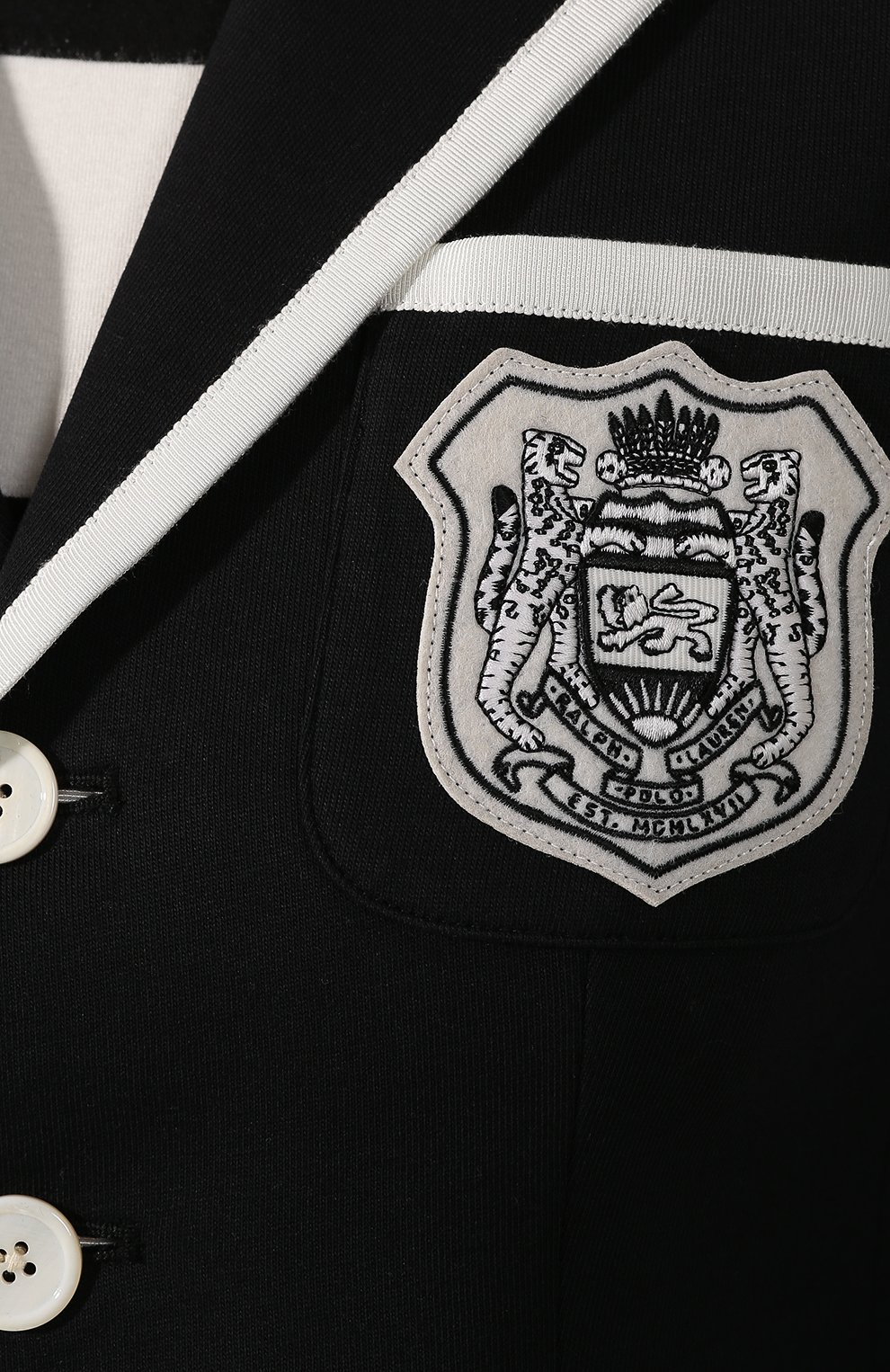 Хлопковый жакет POLO RALPH LAUREN, арт. 211792458, фото 5