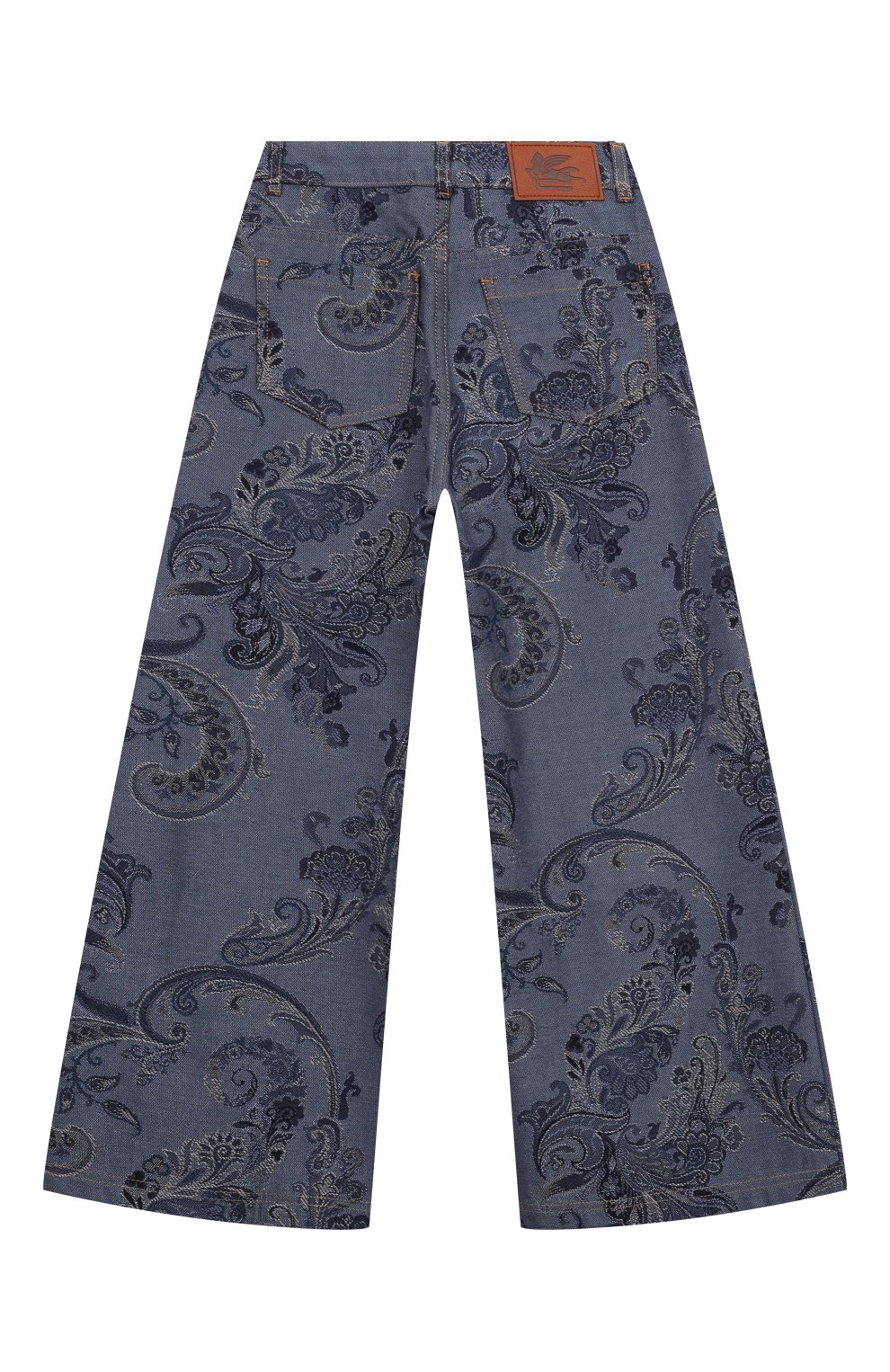 Джинсы ETRO синего цвета по цене 39400 руб., арт. GV6B00, фото 2 Джинсы ETRO, арт. GV6B00, фото 2