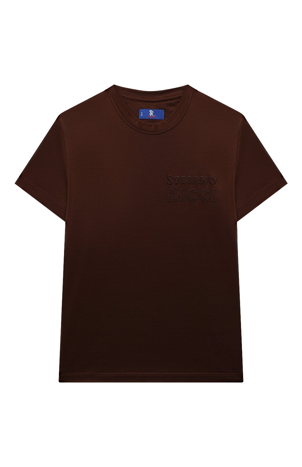 Хлопковая футболка STEFANO RICCI JUNIOR, арт. YNH3300940/TE0001, фото 1