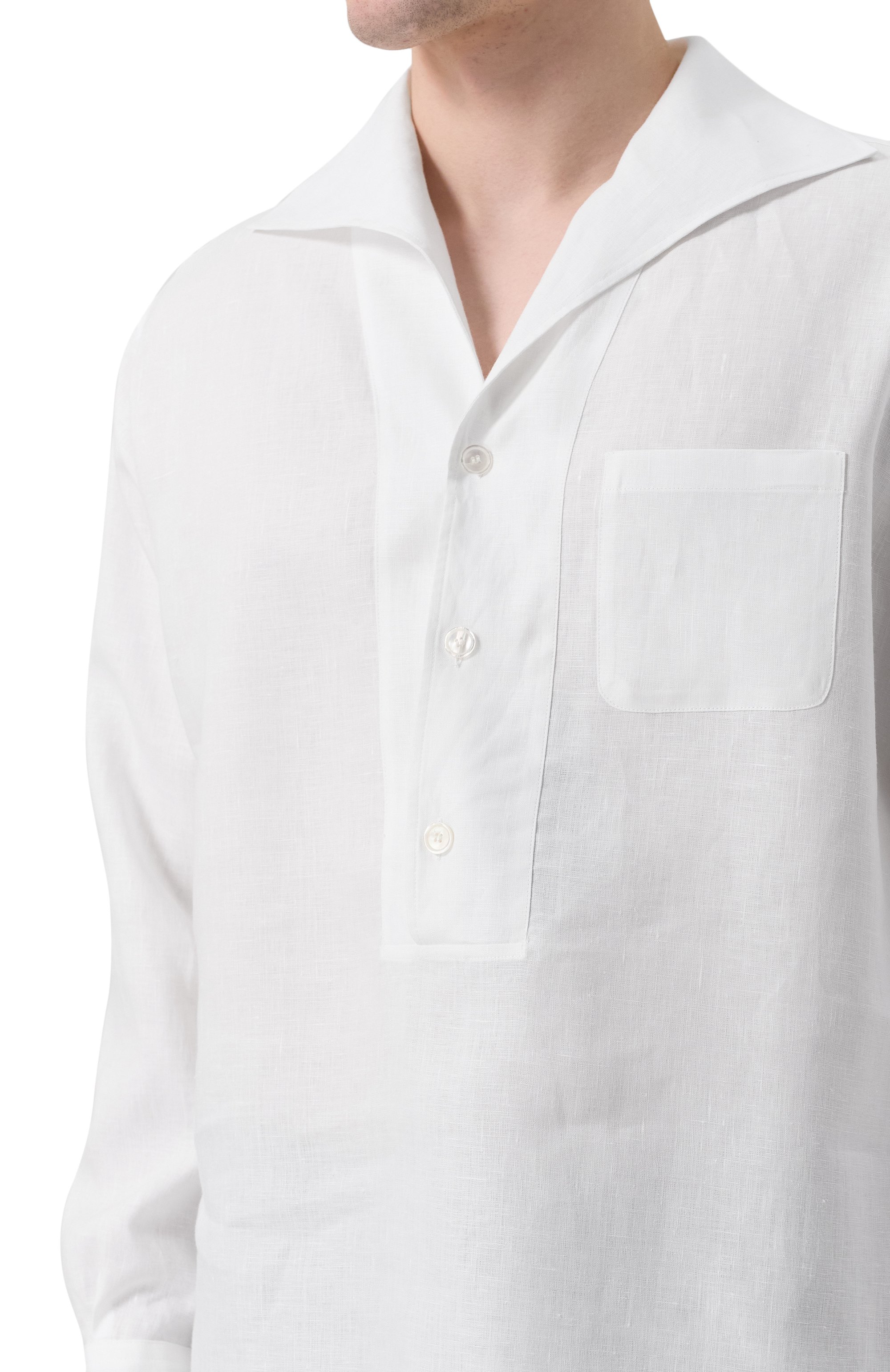 Льняная рубашка DOLCE & GABBANA, арт. G5ND3T/FU4JB, фото 5