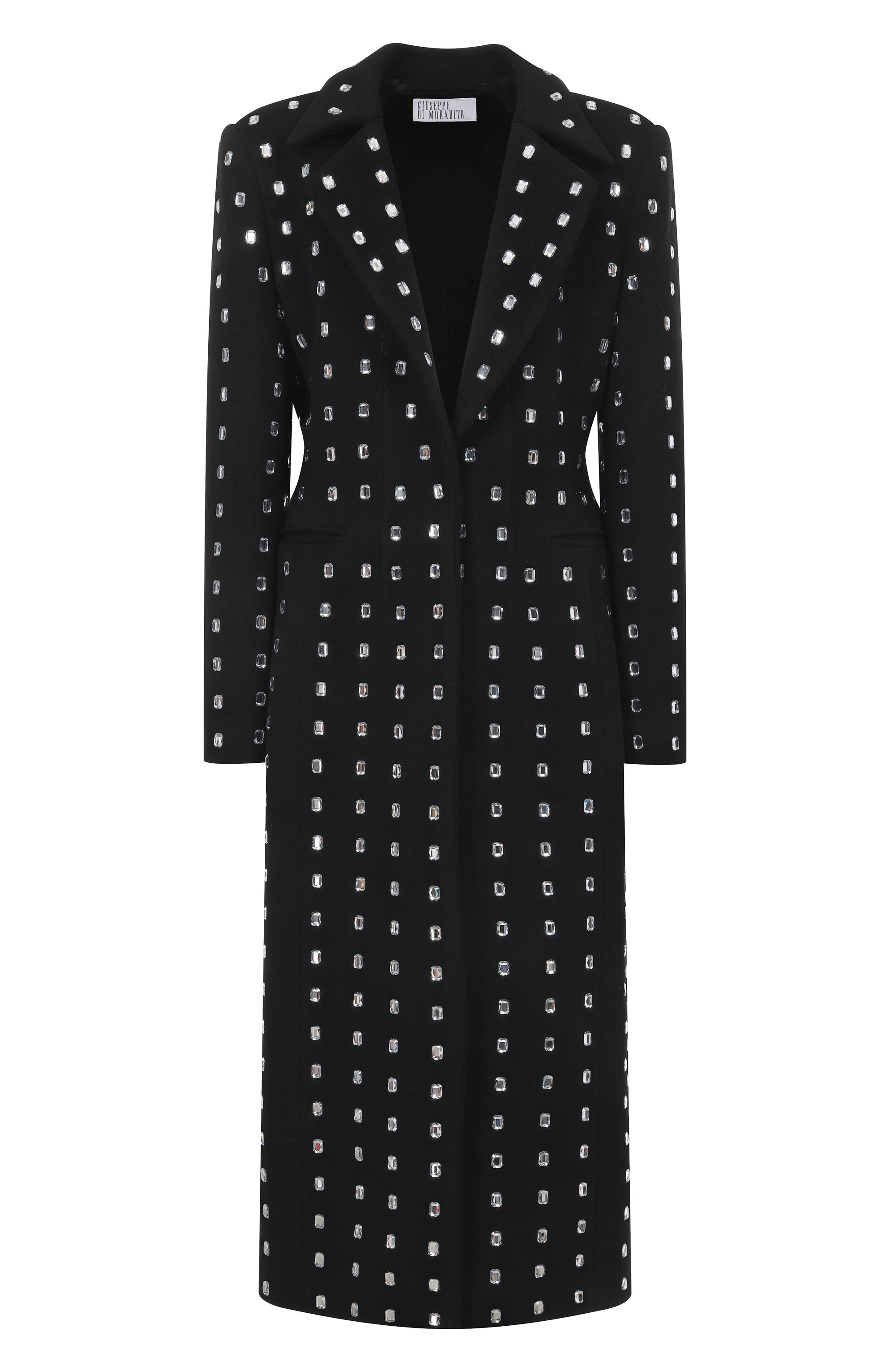 Шерстяное пальто GIUSEPPE DI MORABITO черного цвета по цене 332000 руб., арт. 05FW2C0071CR 05380A, фото 1 Шерстяное пальто GIUSEPPE DI MORABITO, арт. 05FW2C0071CR 05380A, фото 1