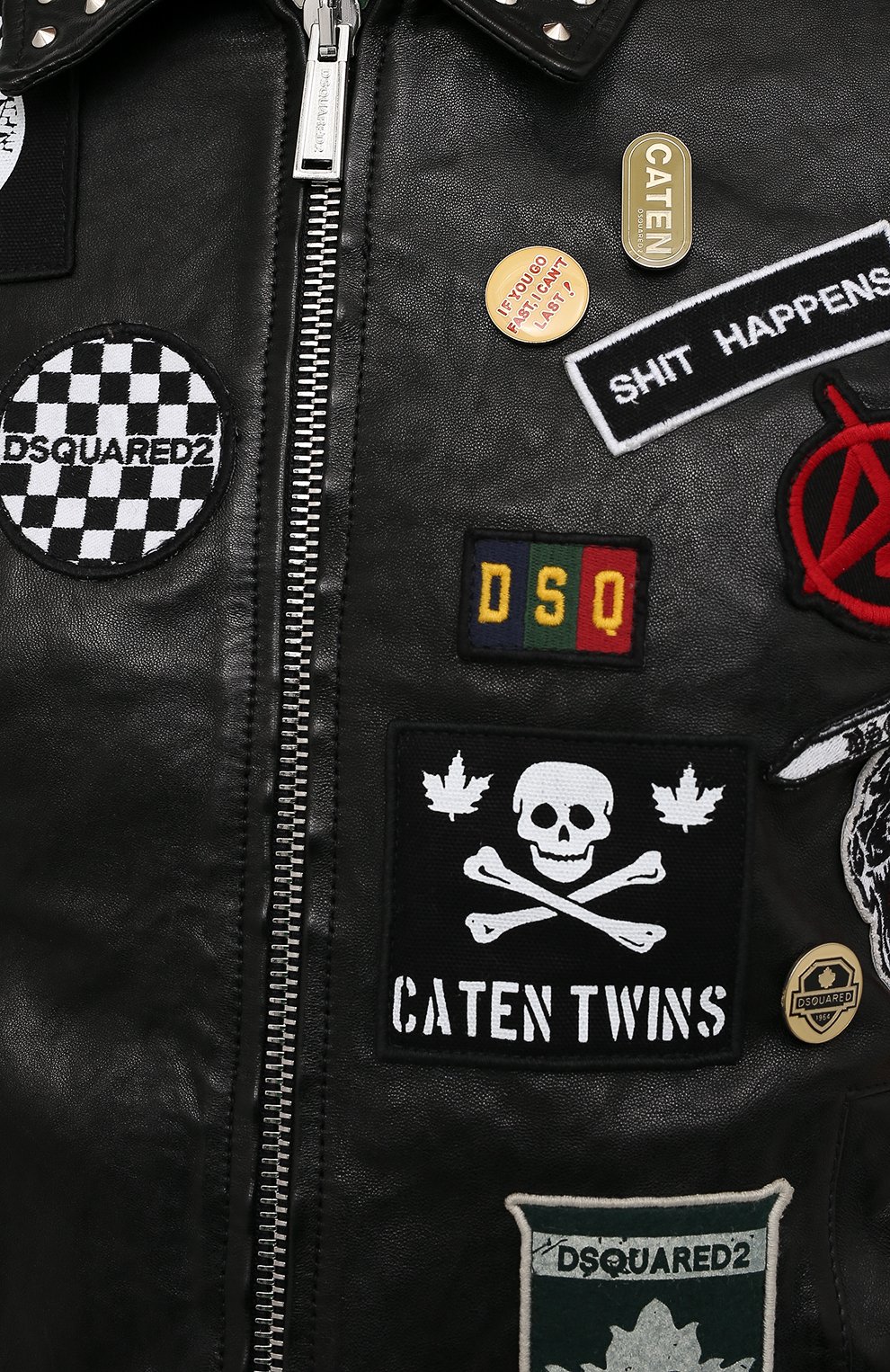 Кожаная куртка DSQUARED2, арт. S74AM1212/SY1564, фото 5