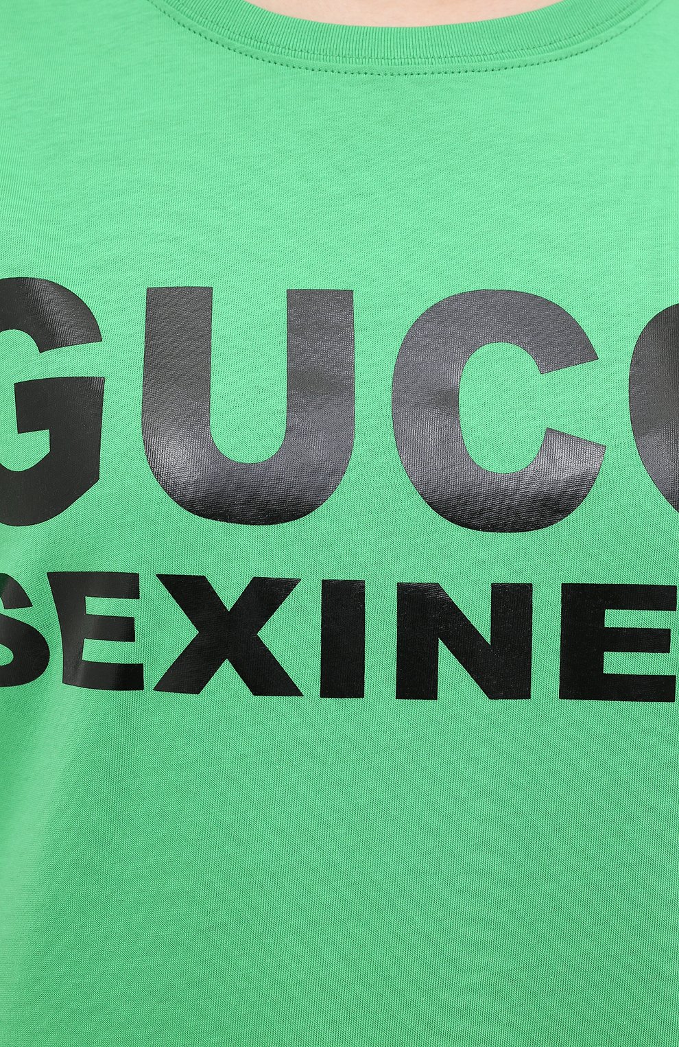 Хлопковая футболка GUCCI, арт. 623608/XJCLE, фото 5