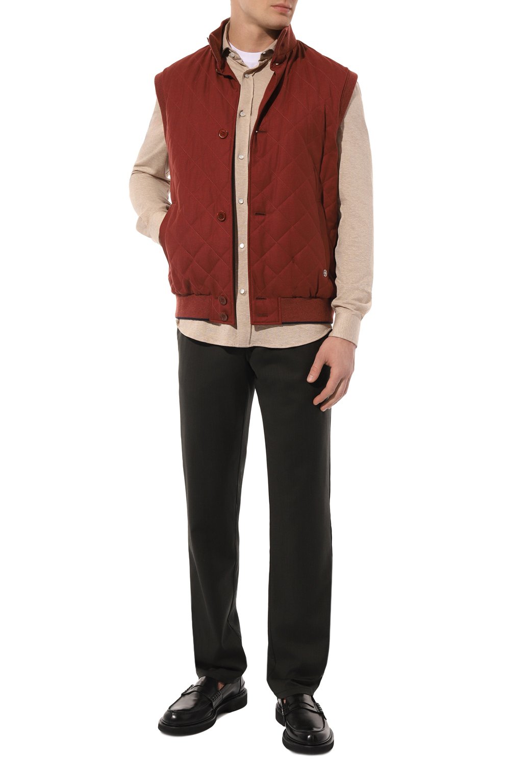 Шерстяной жилет STEFANO RICCI, арт. M7J4100220/S3WK05, фото 2