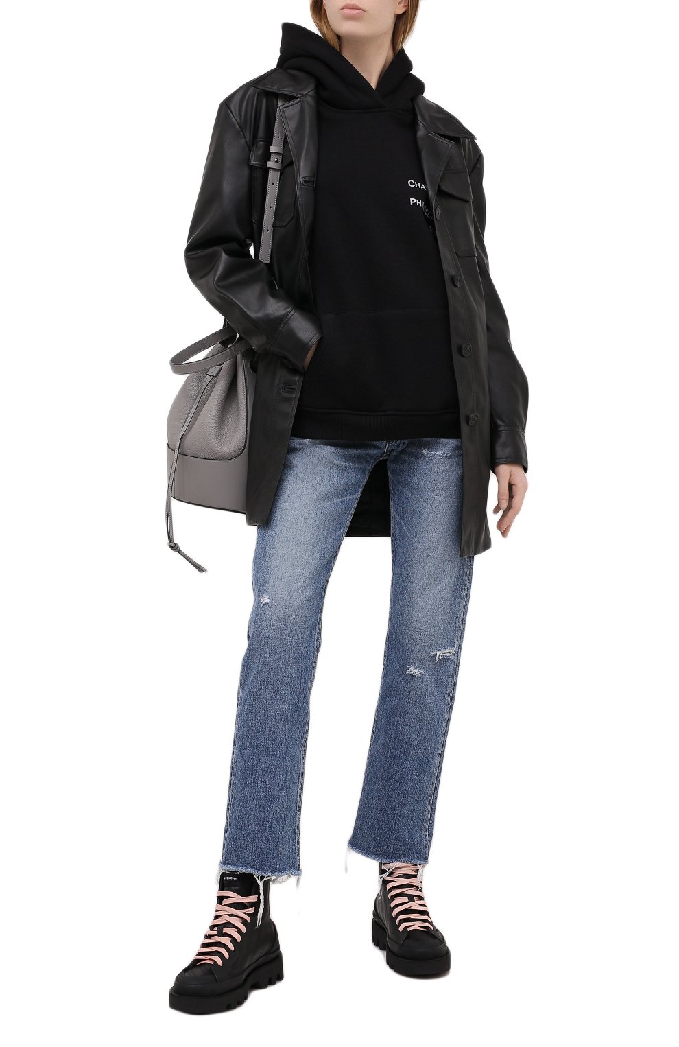 Джинсы MOUSSY голубого цвета по цене 36150 руб., арт. 025DAC11-2280, фото 2 Джинсы MOUSSY, арт. 025DAC11-2280, фото 2