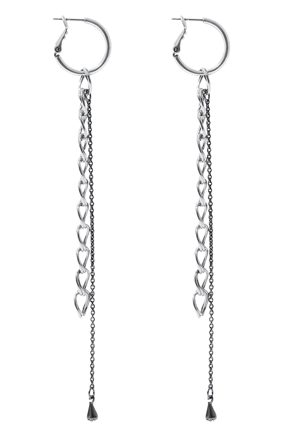 Серьги MIDGARD PARIS серебряного цвета по цене 13000 руб., арт. 5677, фото 4 Серьги MIDGARD PARIS, арт. 5677, фото 4