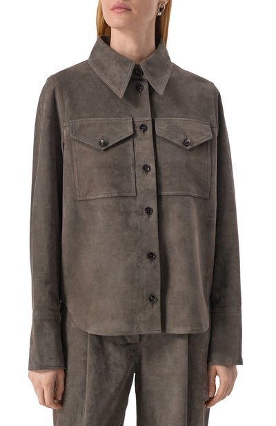 Замшевая рубашка CO, арт. 1808SSVS-S25, фото 3