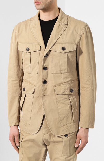 Хлопковый пиджак DSQUARED2, арт. S74BN0988/S41794, фото 3