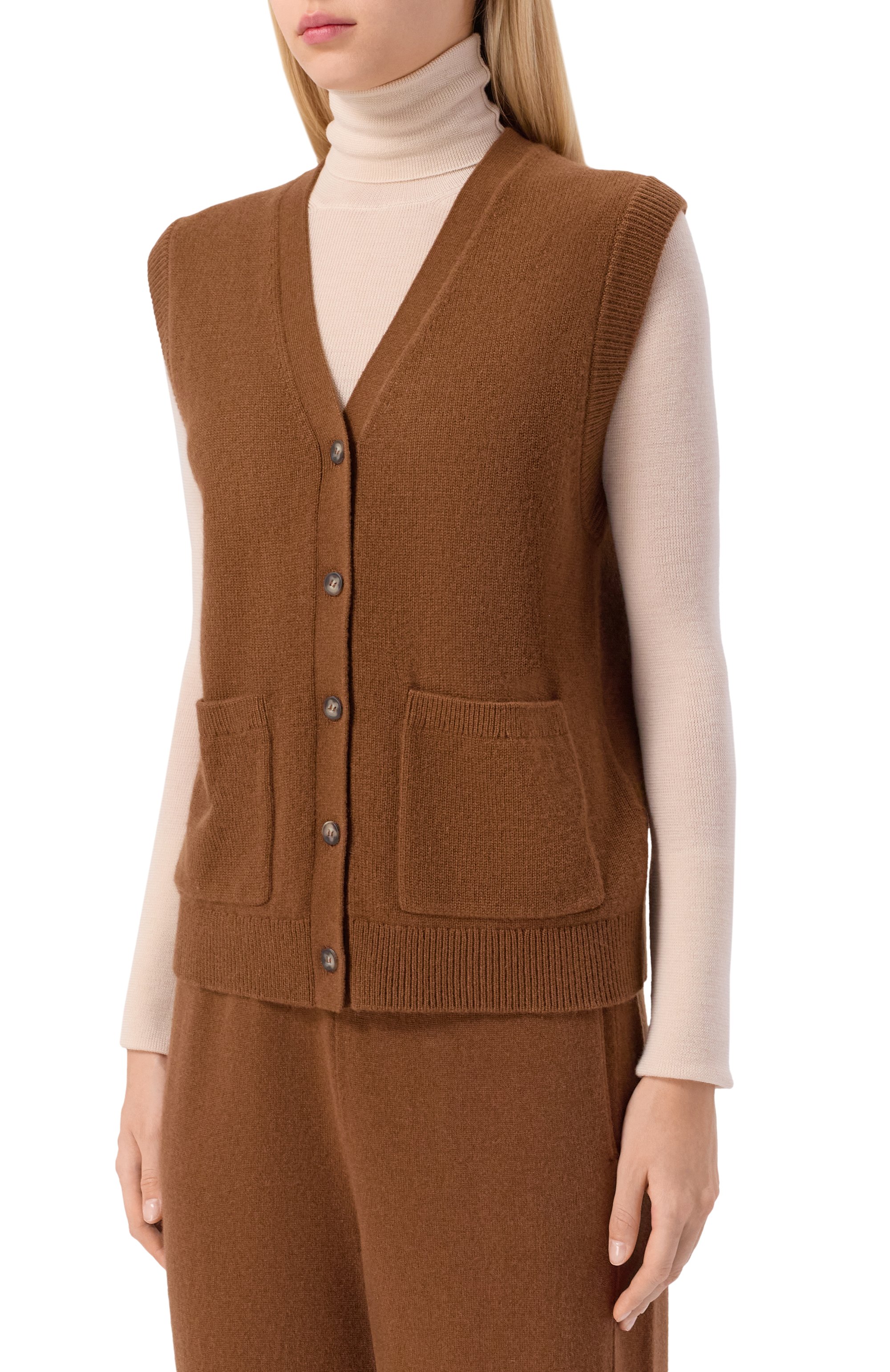 Кашемировый жилет 12 STOREEZ, арт. 134362, фото 3