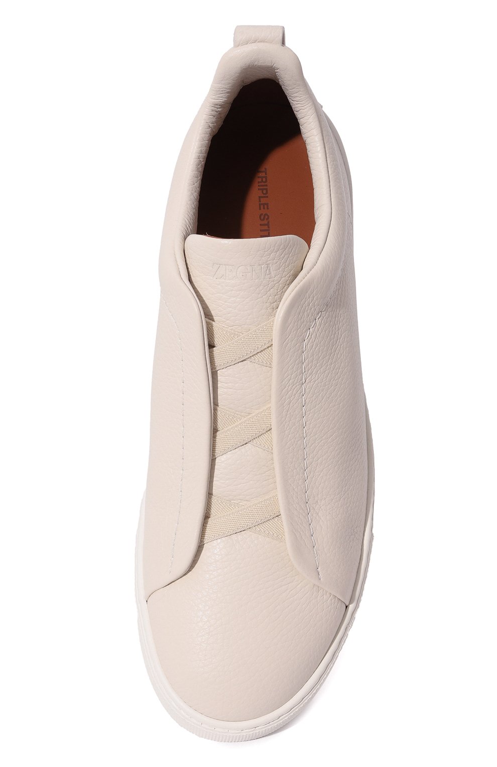 Кожаные кеды triple stitch ZEGNA, арт. S4667Z-LHCVO, фото 6