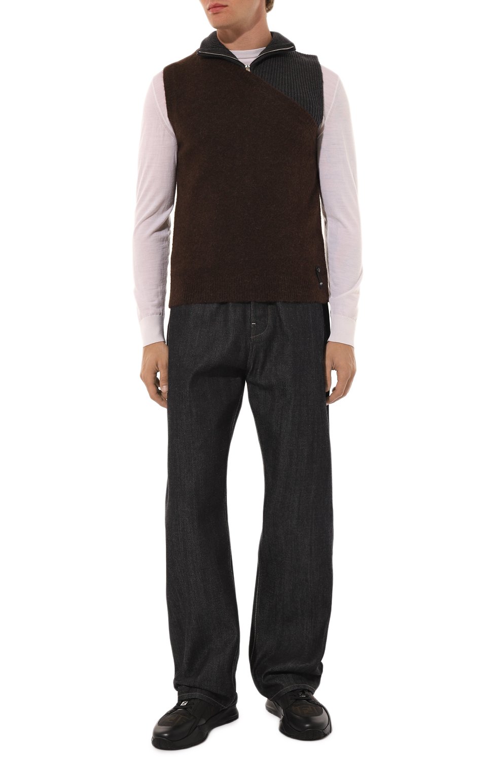 Шерстяной жилет FENDI, арт. FZC453 APP4, фото 2