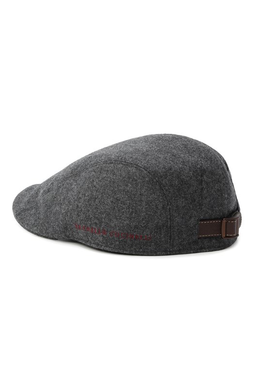 Шерстяная кепка Brunello Cucinelli M038P9961 Серый  M038P9961 Фото 2
