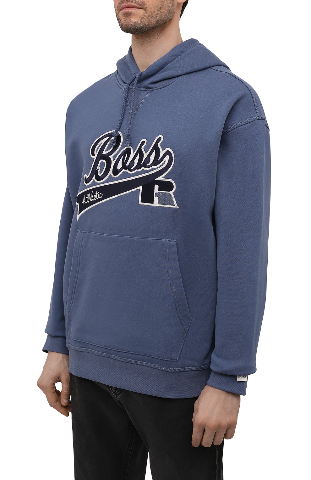 Хлопковое худи boss x russell athletic BOSS, арт. 50463556, фото 3