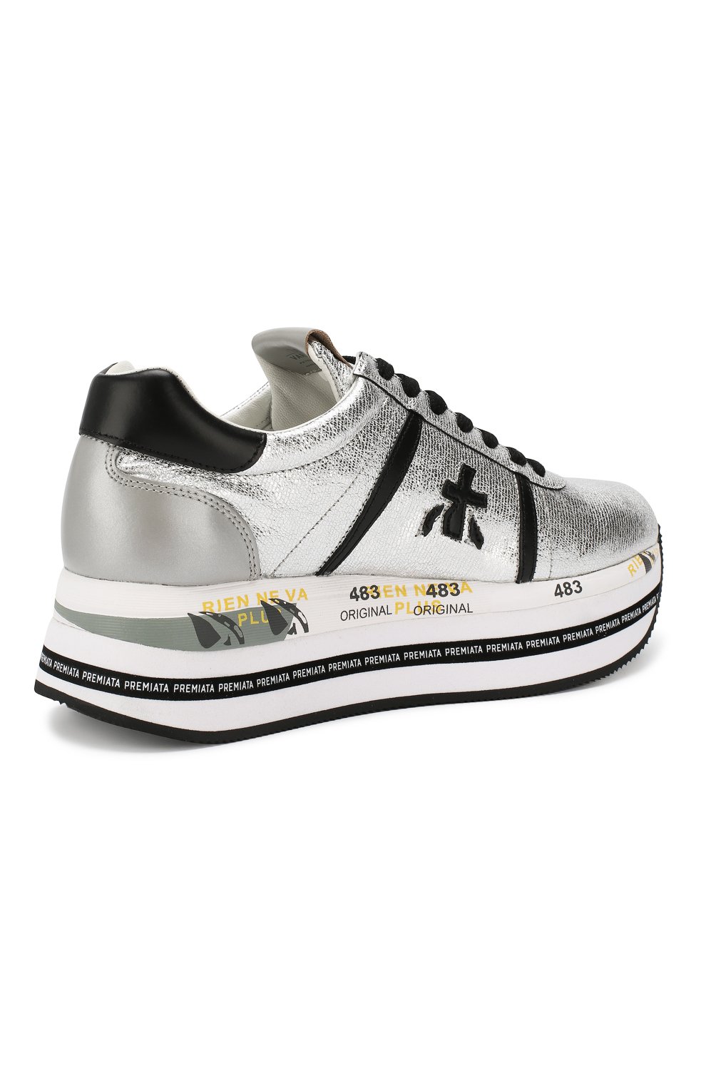 Кожаные кроссовки beth PREMIATA, арт. BETH/VAR 3643, фото 4