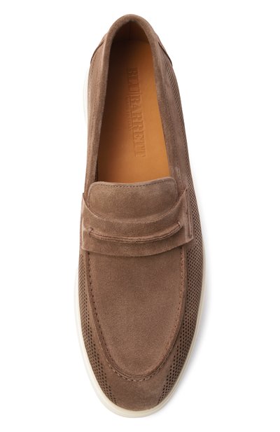 Замшевые лоферы edwin BLU BARRETT светло-коричневого цвета по цене 56950 руб., арт. EDWIN-14090.9/LIGHT CASHEMERE, фото 5 Замшевые лоферы edwin BLU BARRETT, арт. EDWIN-14090.9/LIGHT CASHEMERE, фото 5