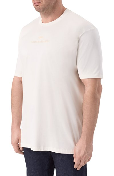 Хлопковая футболка PAUL&SHARK, арт. 26411026, фото 3