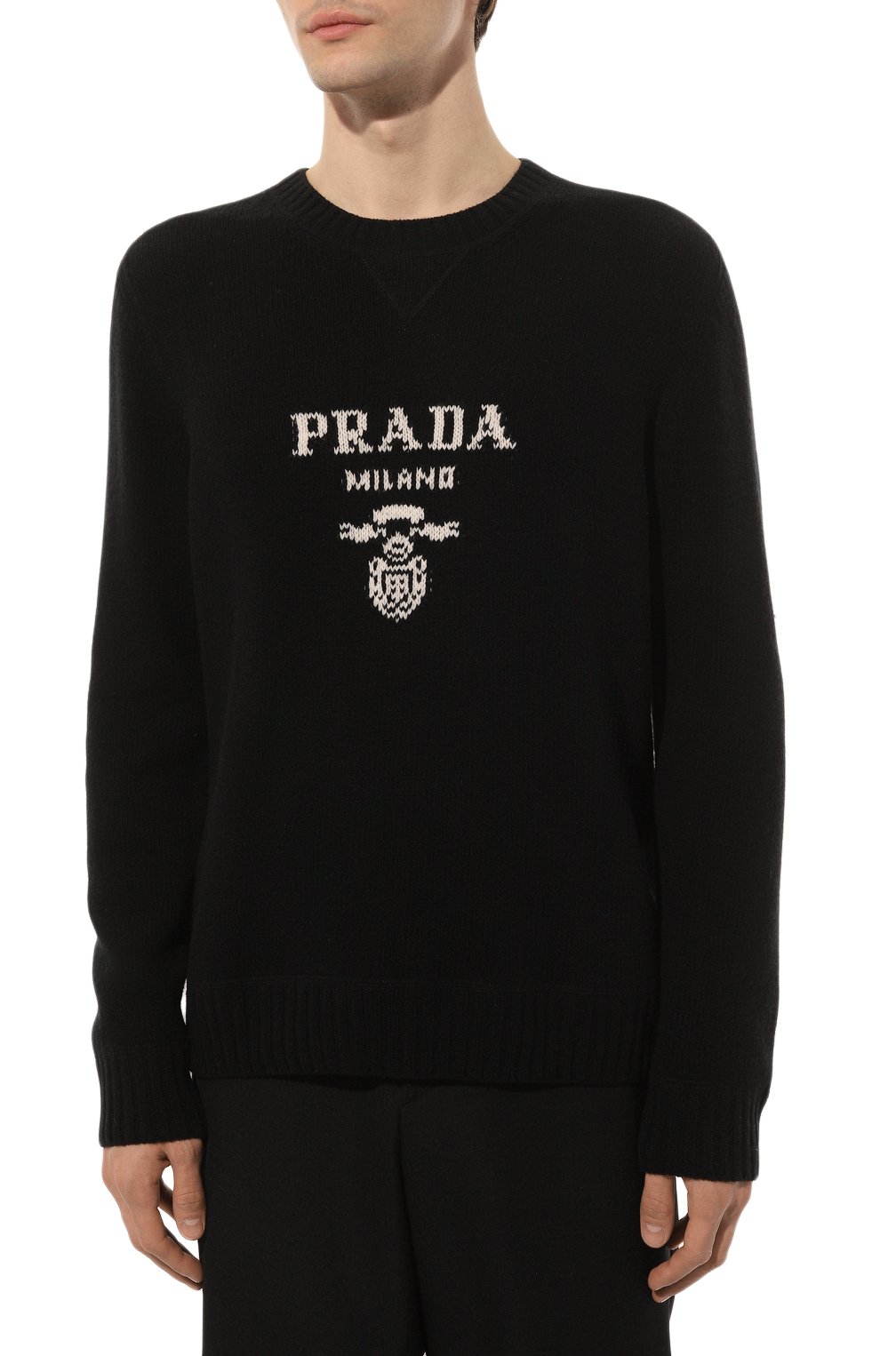 Свитер из шерсти и кашемира PRADA, ар т. UMB223-1YMW-F0002-211, фото 3