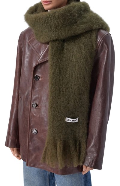Шерстяной шарф JIL SANDER, арт. J02TE0113/J40041, фото 2