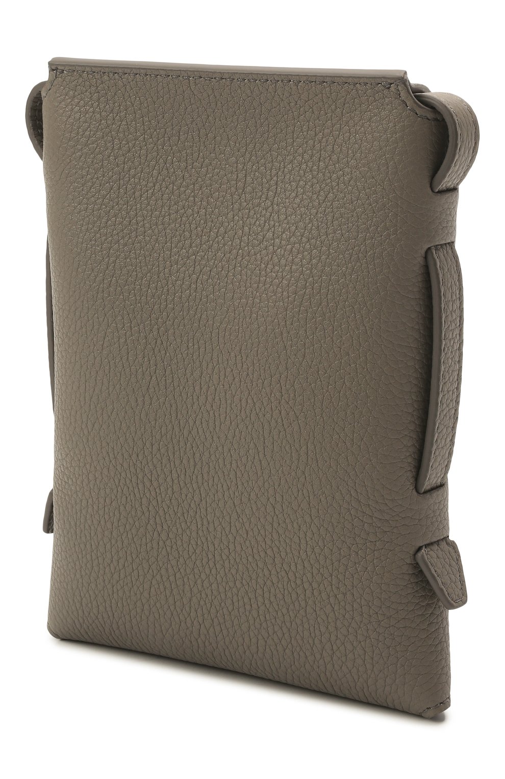 Кожаная сумка TOM FORD серого цвета по цене 95800 руб., арт. Y0347P-LCL158, фото 4 Кожаная сумка TOM FORD, арт. Y0347P-LCL158, фото 4