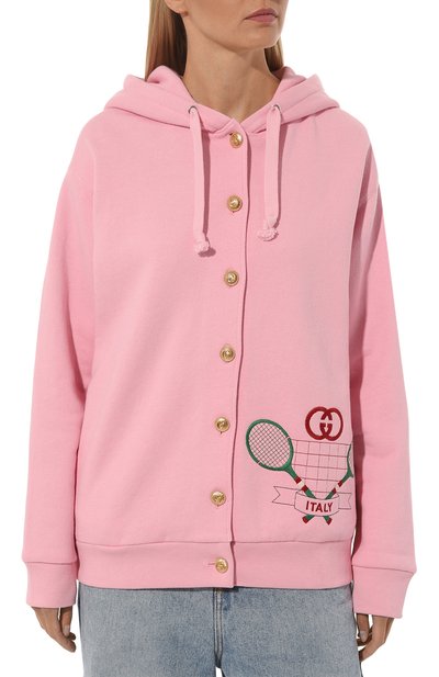 Хлопковая толстовка GUCCI, арт. 572808 XJBIW, фото 3