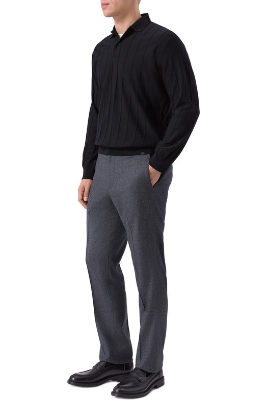 Шерстяные брюки Berwich SPIAGGIA 20ALC/RD5470 Серый  SPIAGGIA 20ALC/RD5470 Фото 2