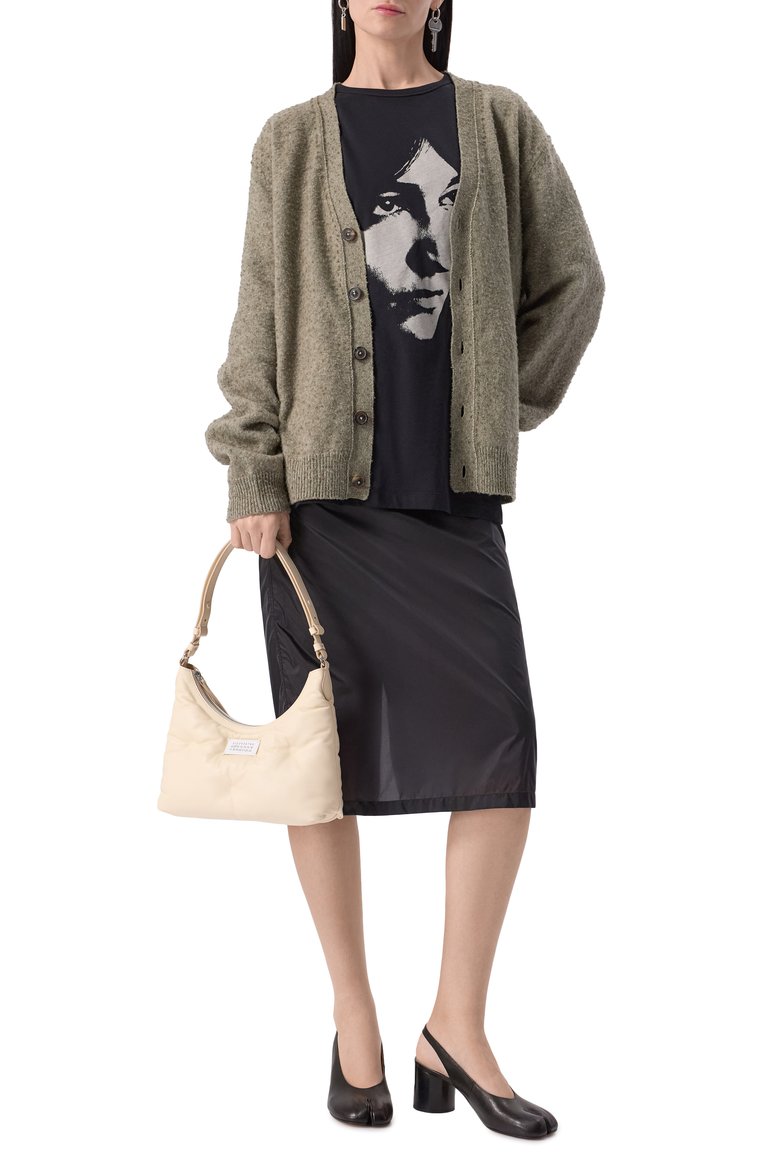 Женская сумка glam slam small MAISON MARGIELA кремового цвета, арт. SB3WG0024/P4300 | Фото 7 (Размер: small; Материал: Натуральная кожа; Автоматизация состава: Проставлено; Автоматизация ТО: Проставлено)