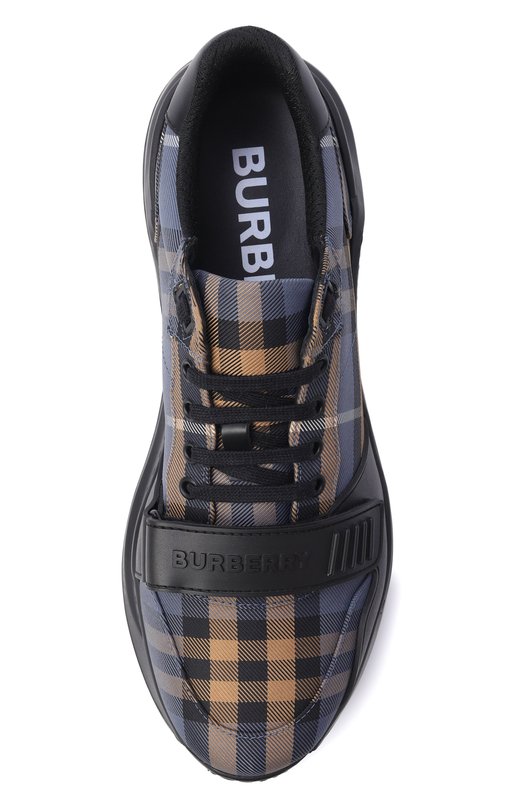 Комбинированные кроссовки Burberry 8123039 Синий  8123039 Фото 5